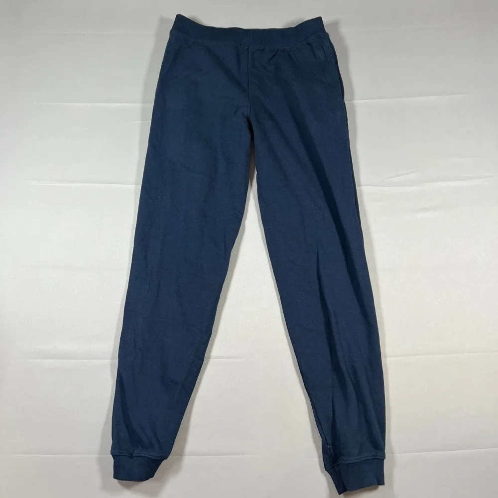 True Religion‎ Jogger Pants Mens XL Navy Cotton Athletic Gym Workout Drawstring